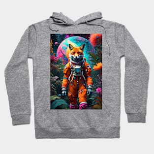 AstroFox in Alien Jungle Hoodie